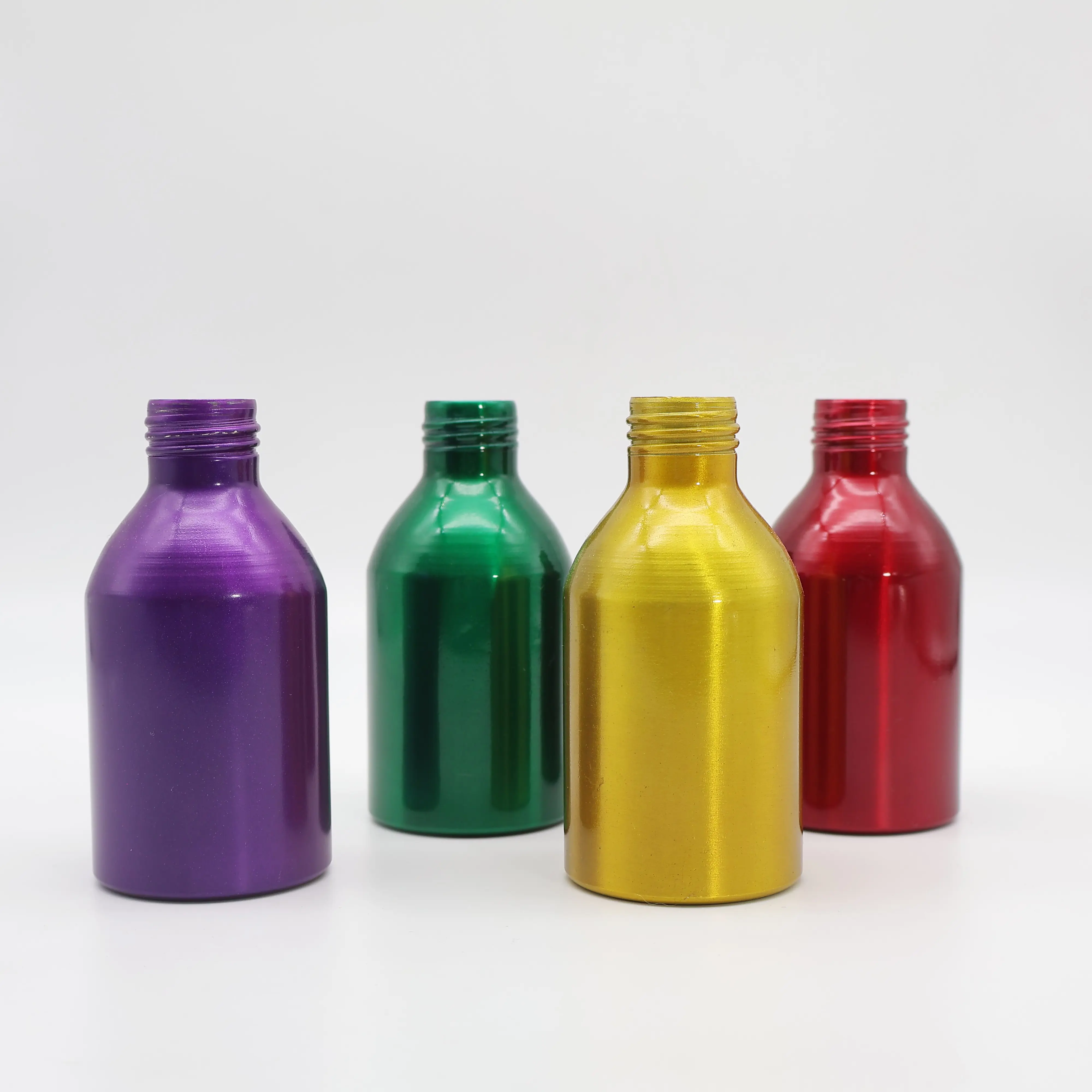 120Ml Liquid Essence Aluminum Metal Bottle Handmade in Vietnam Manufacturer Factory for Cosmetics Shampoo Conditioner 3