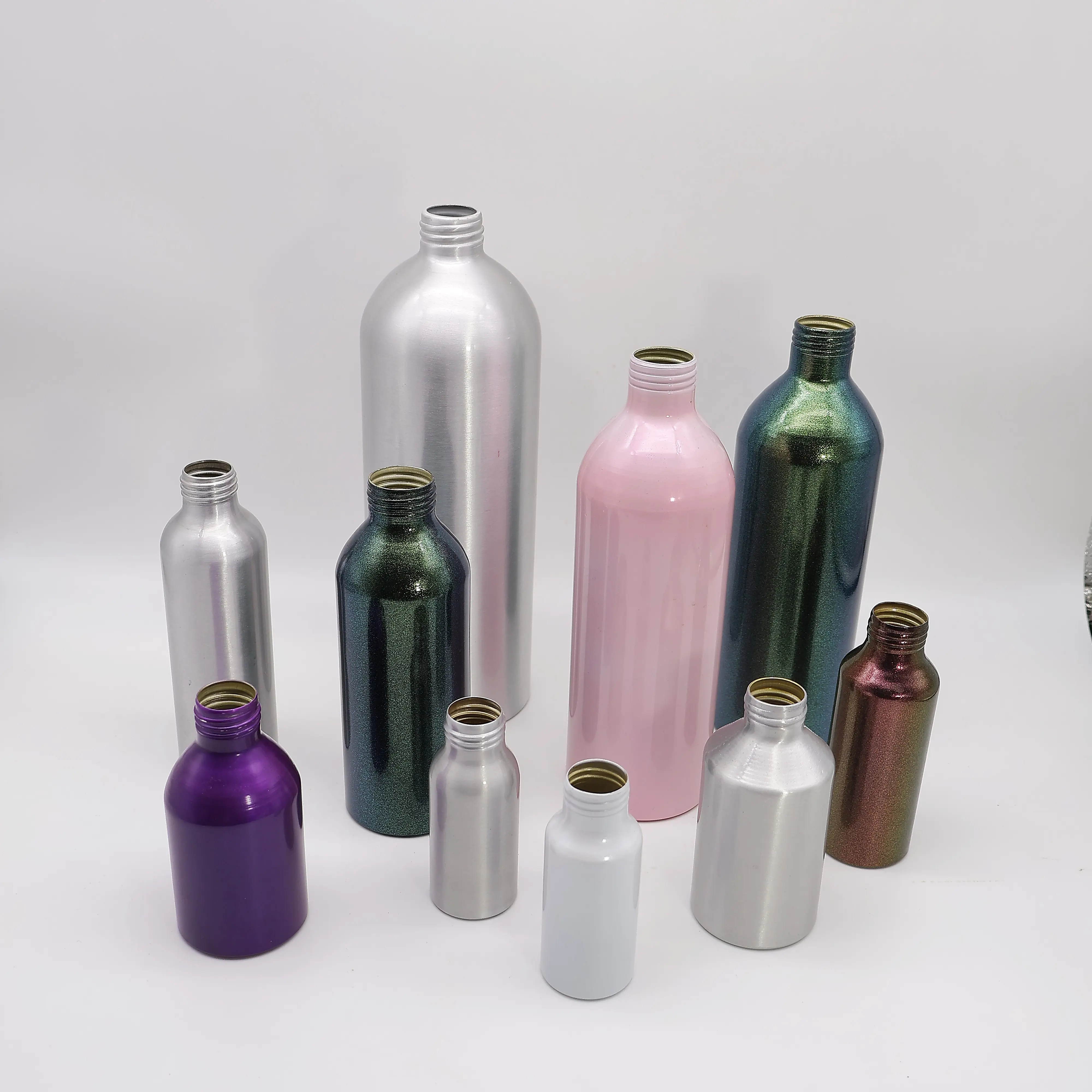 120Ml Liquid Essence Aluminum Metal Bottle Handmade in Vietnam Manufacturer Factory for Cosmetics Shampoo Conditioner 5
