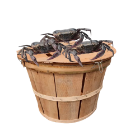 OEM Service Fruit Basket Wood Vegetable Storage Basket Durable Eco-Friendly Material Viet Nam Manufacturer 4