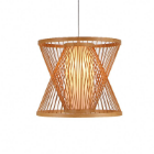 Bamboo Lampshade, Lamps made from handmade materials, home decoration accessories, wholesale. 1