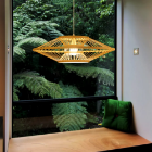 Bamboo Lantern Pendant Light, Lamps made from handmade materials, home decoration accessories, wholesale. 2