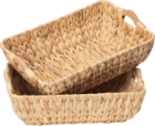 Basket with wooden handle, Storage basket, home organization accessory highly aesthetic, wholesale available. 1