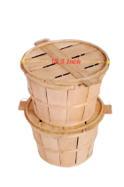 Hot Selling Fruit Basket Wood Vegetable Storage Basket Sustainable Eco-Friendly Material Viet Nam Manufacturer 5