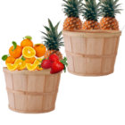 Bulk Price Wooden Fruit Basket Laundry Basket Storage Baskets Organizer Durable Eco-Friendly Material From Viet Nam Manufacturer 6