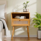 Rattan headboard, natural material, customized size on request, headboard, environmentally friendly, durable and elegant. 2
