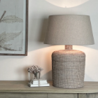 Seagrass Natural Whitewash Table Lamp, Lamps made from handmade materials, home decoration accessories, wholesale. 5