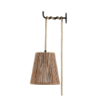 Seagrass Wall Light, Lamps made from handmade materials, home decoration accessories, wholesale. 1