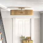 Semi-recessed ceiling lamp, Lamps made from handmade materials, home decoration accessories, wholesale. 4