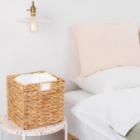 Square basket Hand woven basket, Storage basket, home organization accessory highly aesthetic, wholesale available. 2
