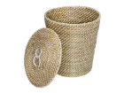 Storage basket with lid, Multi-purpose storage basket, home organization accessory highly aesthetic, wholesale available. 2