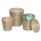 Storage basket with lid, Multi-purpose storage basket, home organization accessory highly aesthetic, wholesale available. 3