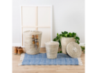 Storage basket with lid, Multi-purpose storage basket, home organization accessory highly aesthetic, wholesale available. 5