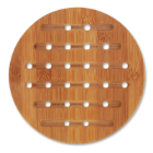 The pot coaster is made from natural,made from bamboo, eco-friendly materials, heat-resistant, durable, and beautiful. 3