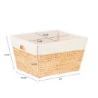 Towel and bathroom clothes basket, Storage basket, home organization accessory highly aesthetic, wholesale available. 2
