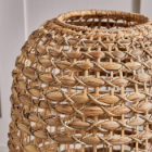 Woven with water hyacinth combined with sedge, Lamps made from handmade materials, home decoration accessories, wholesale. 2
