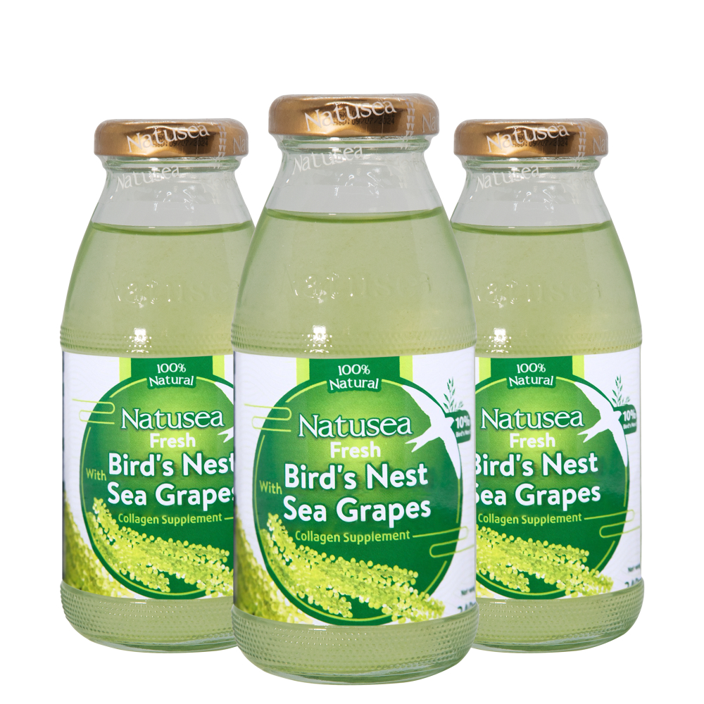 Fresh Bird'S Nest With Sea Grapes Reasonable Price Rock Sugar Low-Fat Mitasu Jsc Customized Packaging Vietnamese Manufacturer