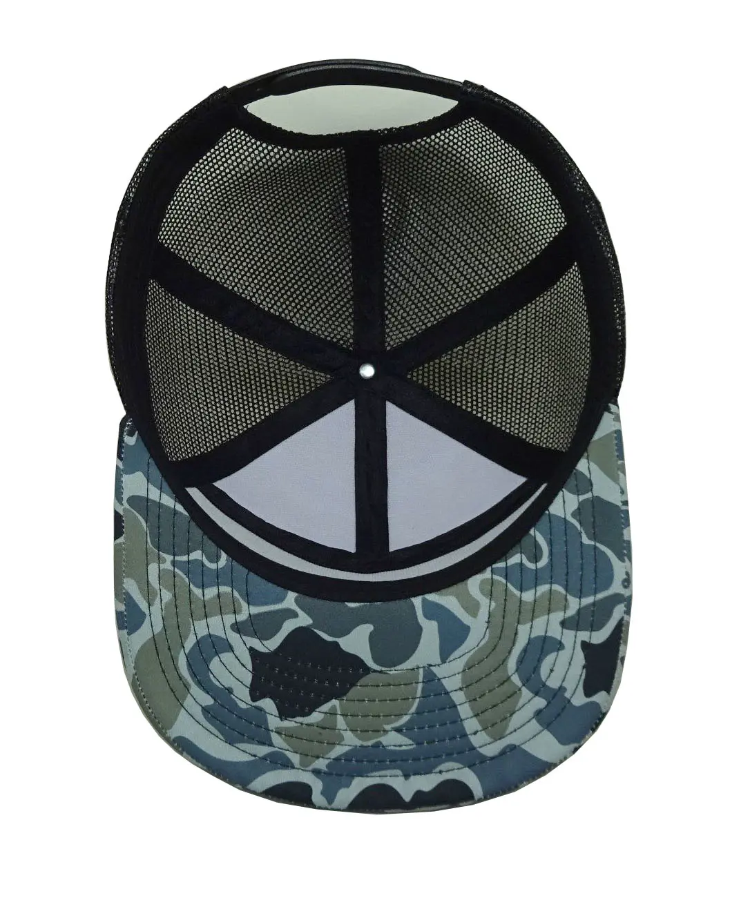 168 7 Panel Trucker Hat Headwear Trucker Hats with Mesh Camouflage Caps Sport Design Promotional Brand Hat 6