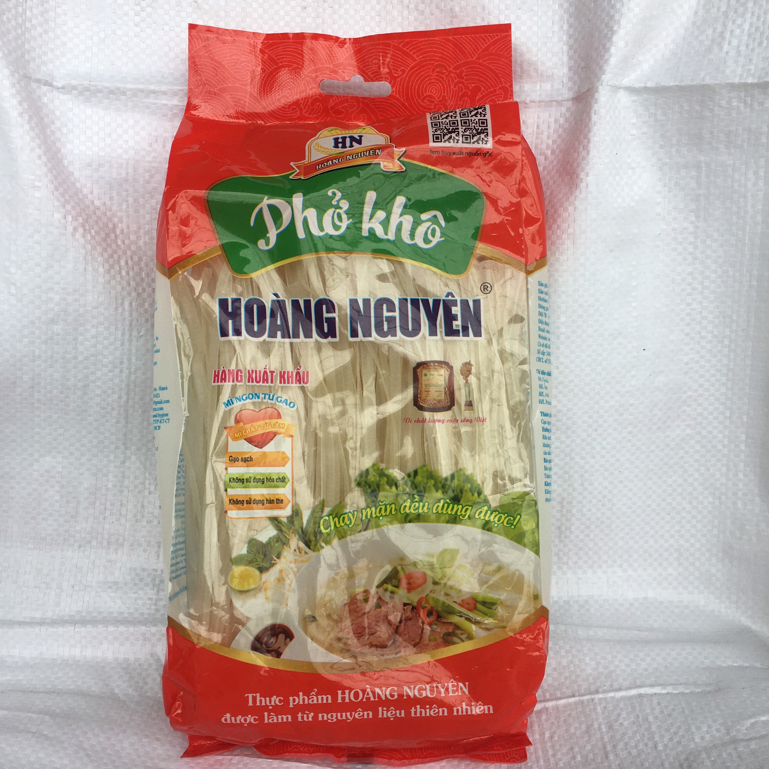 Dried Flat Noodles Flat Rice Noodles Rice Vermicelli Noodles Hot Deal Customized Service Food OCOP Bag Vietnam Origin 5