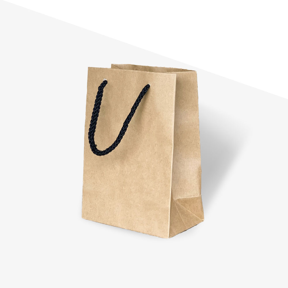 Kraft Paper Bag Hot Selling Eco-Friendly Shopping Accessories Brown Kraft Paper Customized Logo Made In Vietnam Manufacturer 2