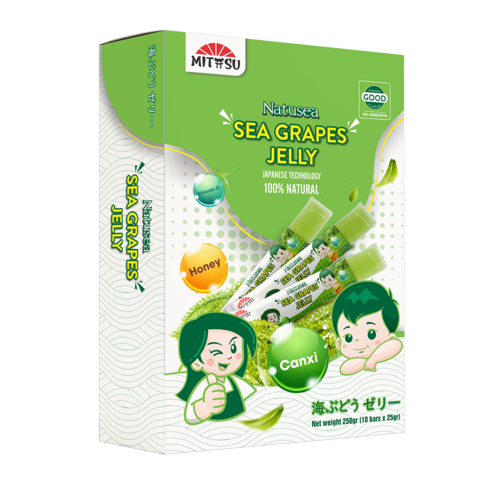 Jelly Sea Grapes Vitality Enhance Professional Team Nutritious Mitasu Jsc Customized Packaging Vietnamese Manufacturer 4