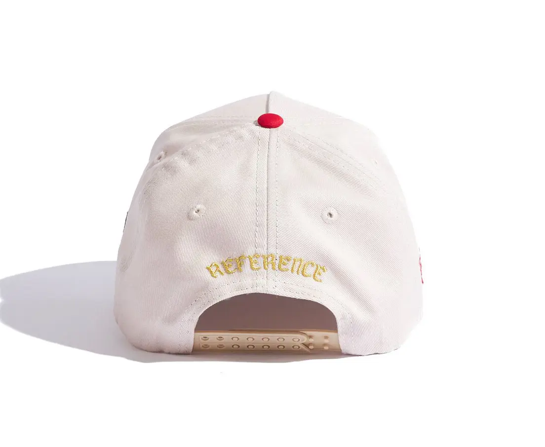 2 Tones Color Summer Products Custom Logo 3D Embroidery 5-Panel Curved Brim High Quality Medium Profile Wholesale Baseball Cap 5
