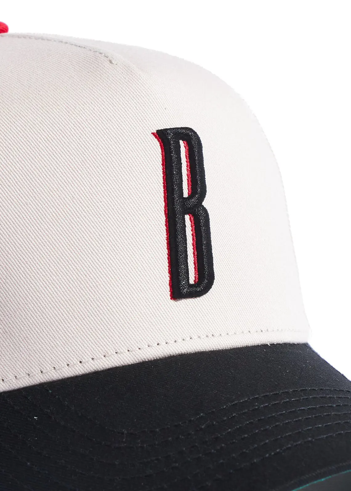 2 Tones Color Summer Products Custom Logo 3D Embroidery 5-Panel Curved Brim High Quality Medium Profile Wholesale Baseball Cap 4