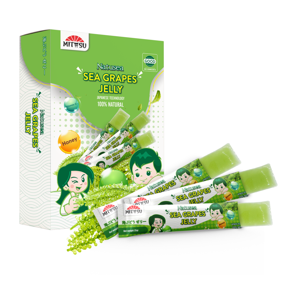 Sea Grapes Jelly Fiber Supplement Reasonable Price Vegans Mitasu Jsc Customized Packaging Vietnam Manufacturer