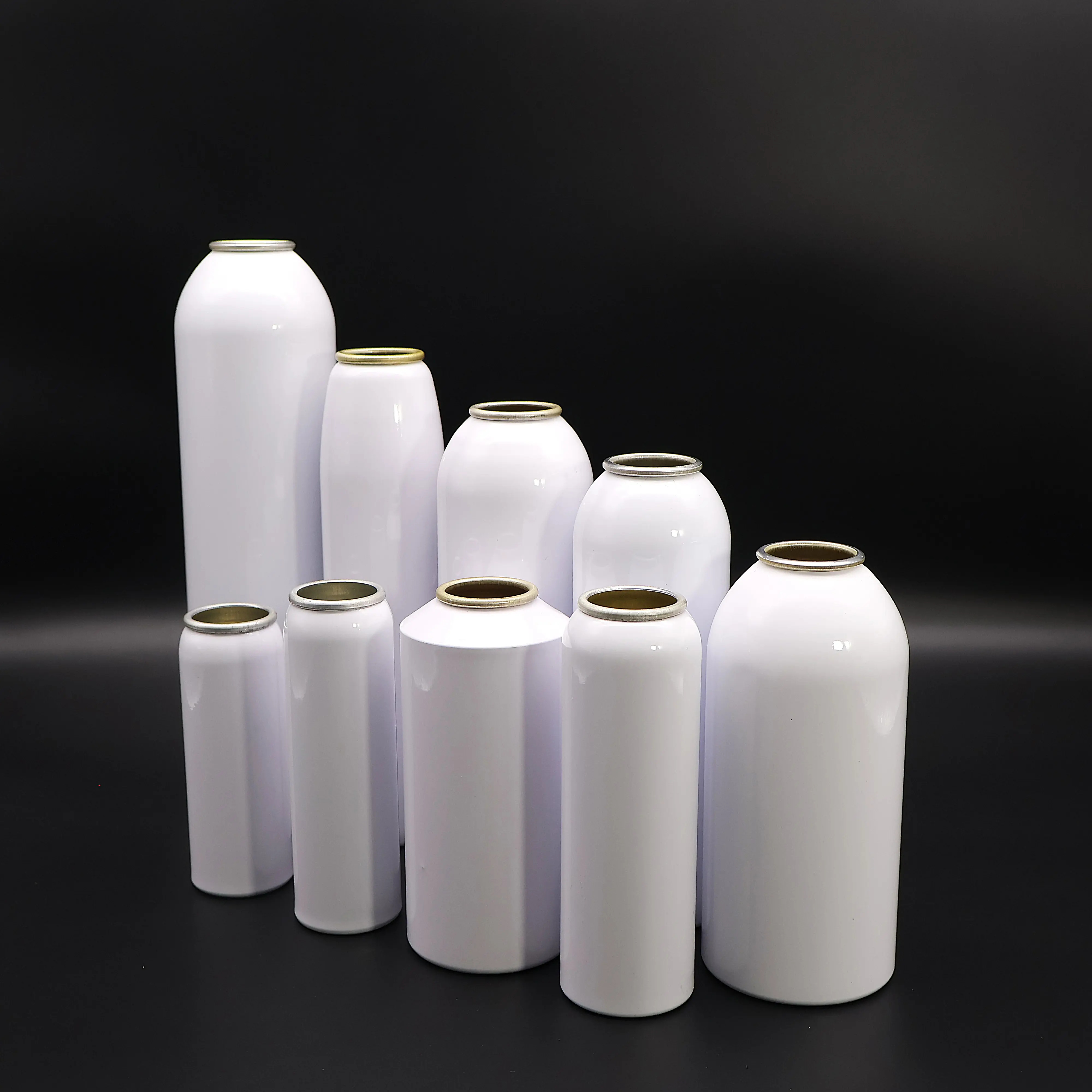 250ML Premium Metal Aluminum Aerosol Spray Can Made in Vietnam Factory Metal Bottles for Aerosol Uses 5