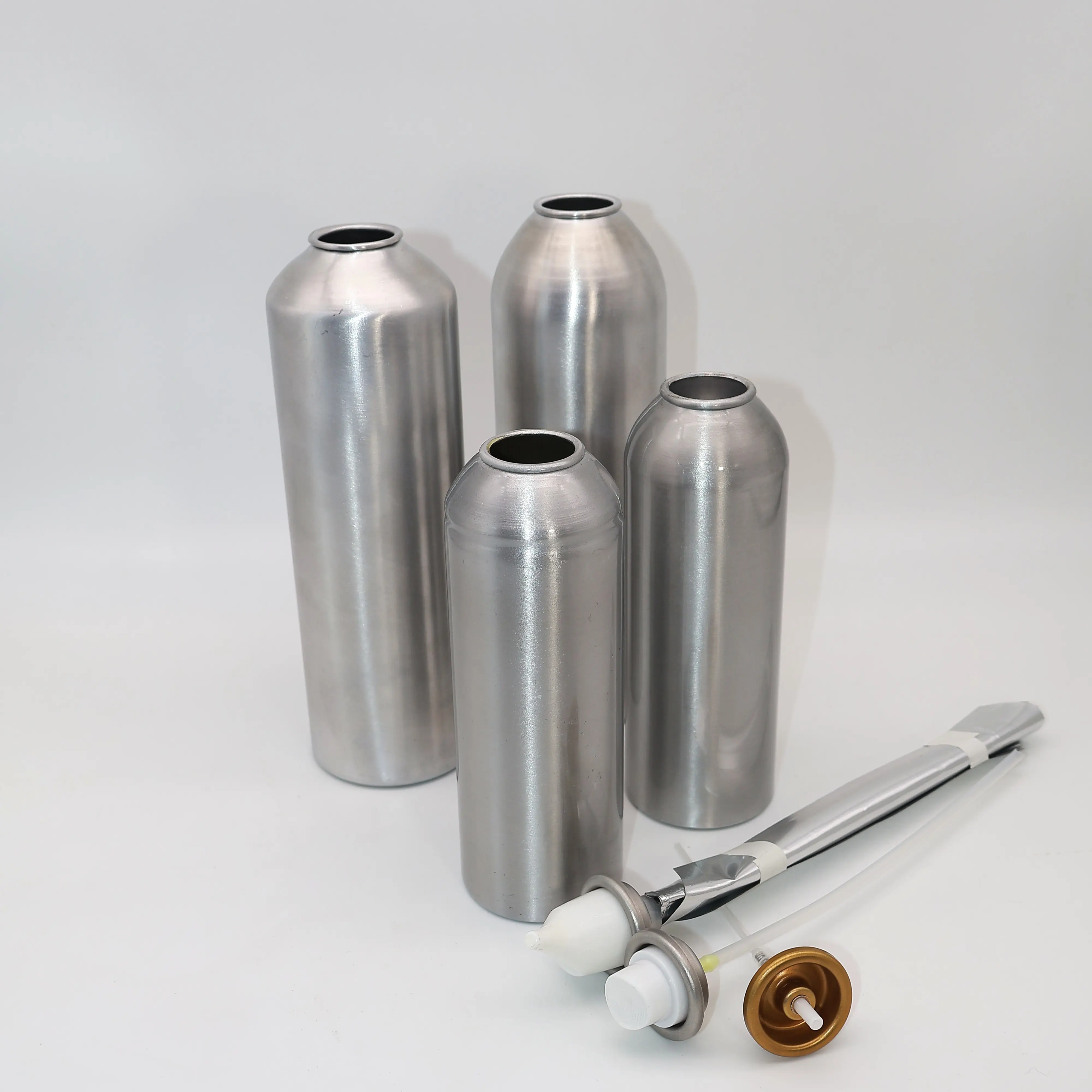 250ML Premium Metal Aluminum Aerosol Spray Can Made in Vietnam Factory Metal Bottles for Aerosol Uses 2