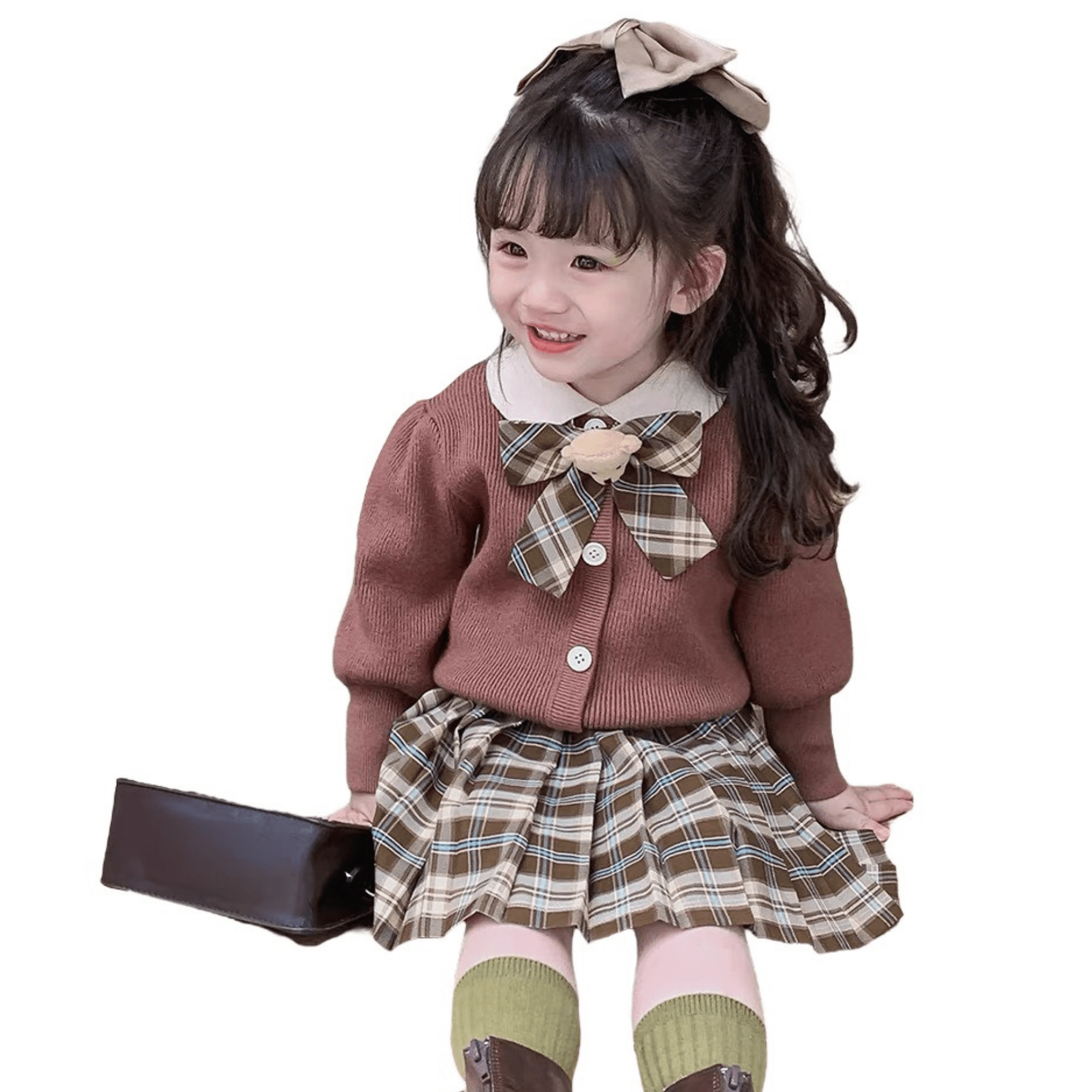 Kids Clothes Girls Customized Service Natural Dresses New Fashion Each One In Opp Bag From Vietnam Manufacturer