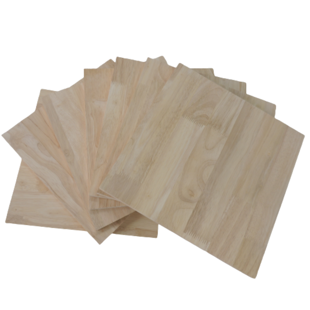 Rubber Wood Professional Team Export Cabinet Doors Frame And Components Fsc-Coc Plastic Bag Vietnamese Manufacturer