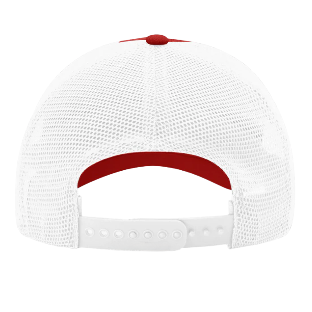 2D Embroidered 6 Panel R 112 Trucker Hats Logo On Front Gorras Caps Contrast Stitching Line On Brim Custom Color For Wholesale 5