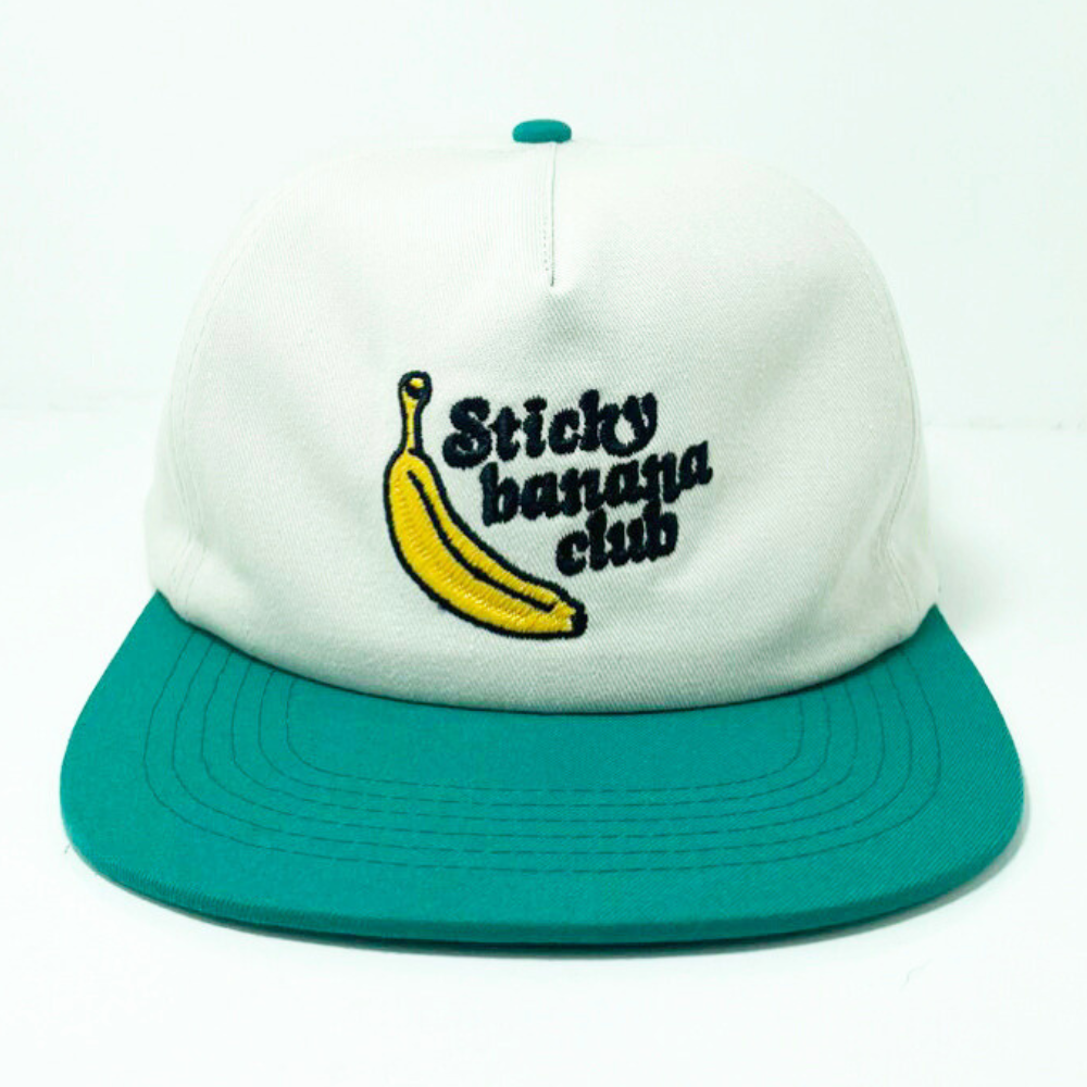 2D Embroidered Snapback 5 Panel Soft Structured Two Tone Fruit Pattern Adjustable Snapback Closure For Man Women For Promotions 1