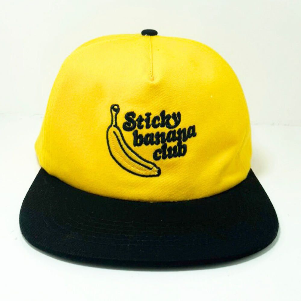 2D Embroidered Snapback 5 Panel Soft Structured Two Tone Fruit Pattern Adjustable Snapback Closure For Man Women For Promotions 5