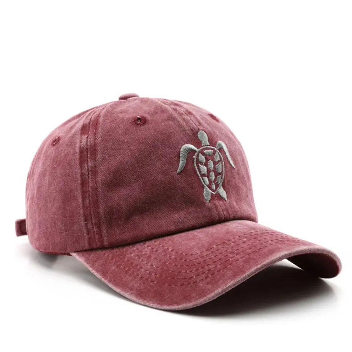 2D Embroidery 6-Panel Curved Brim High Quality Various Color Low Profile 65% Cotton and 35% Polyester Fabric Baseball Cap 3