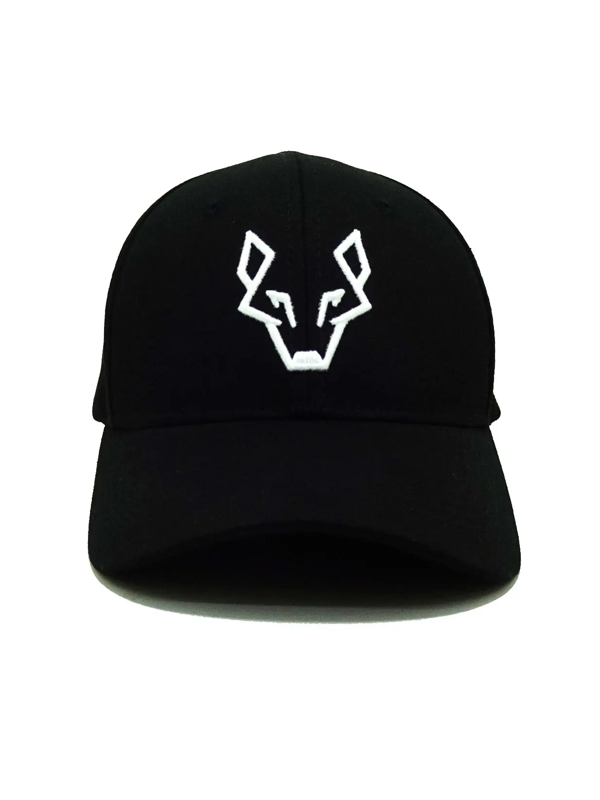 2D Embroidery Medium Profile Unisex Polyester Black Color Baseball Cap in Vietnam Factory 2