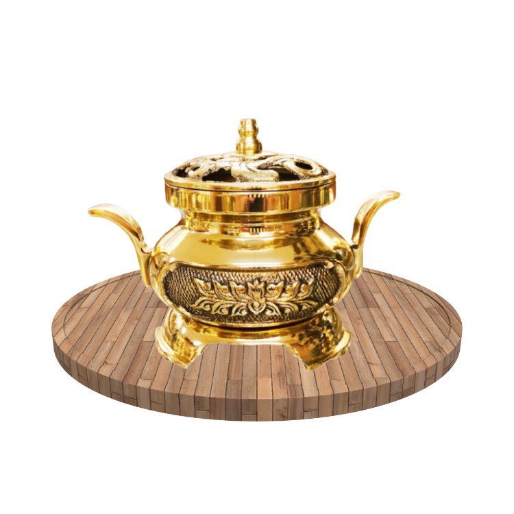Incense Burner With Small Fish Brass Censers Wholesale Trending Design Using For Many Industries Decoration Customized Packing 4