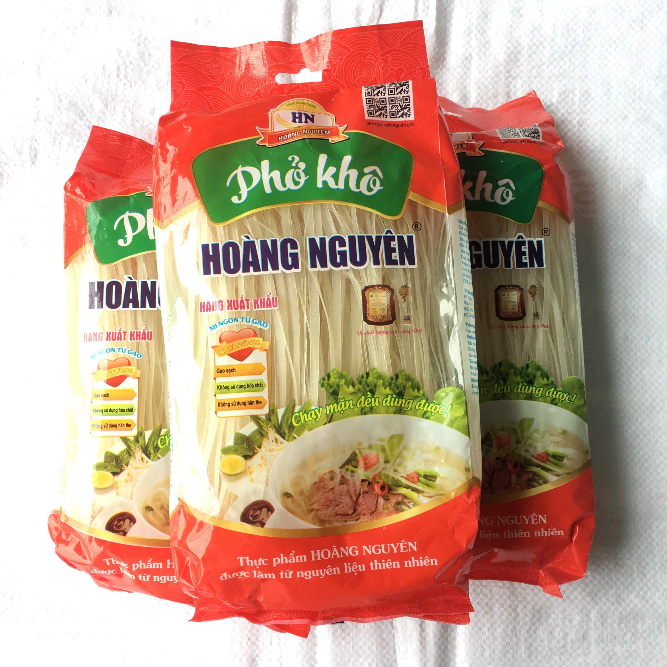 Dried Flat Noodles Flat Rice Noodles Rice Vermicelli Noodles Hot Deal Customized Service Food OCOP Bag Vietnam Origin