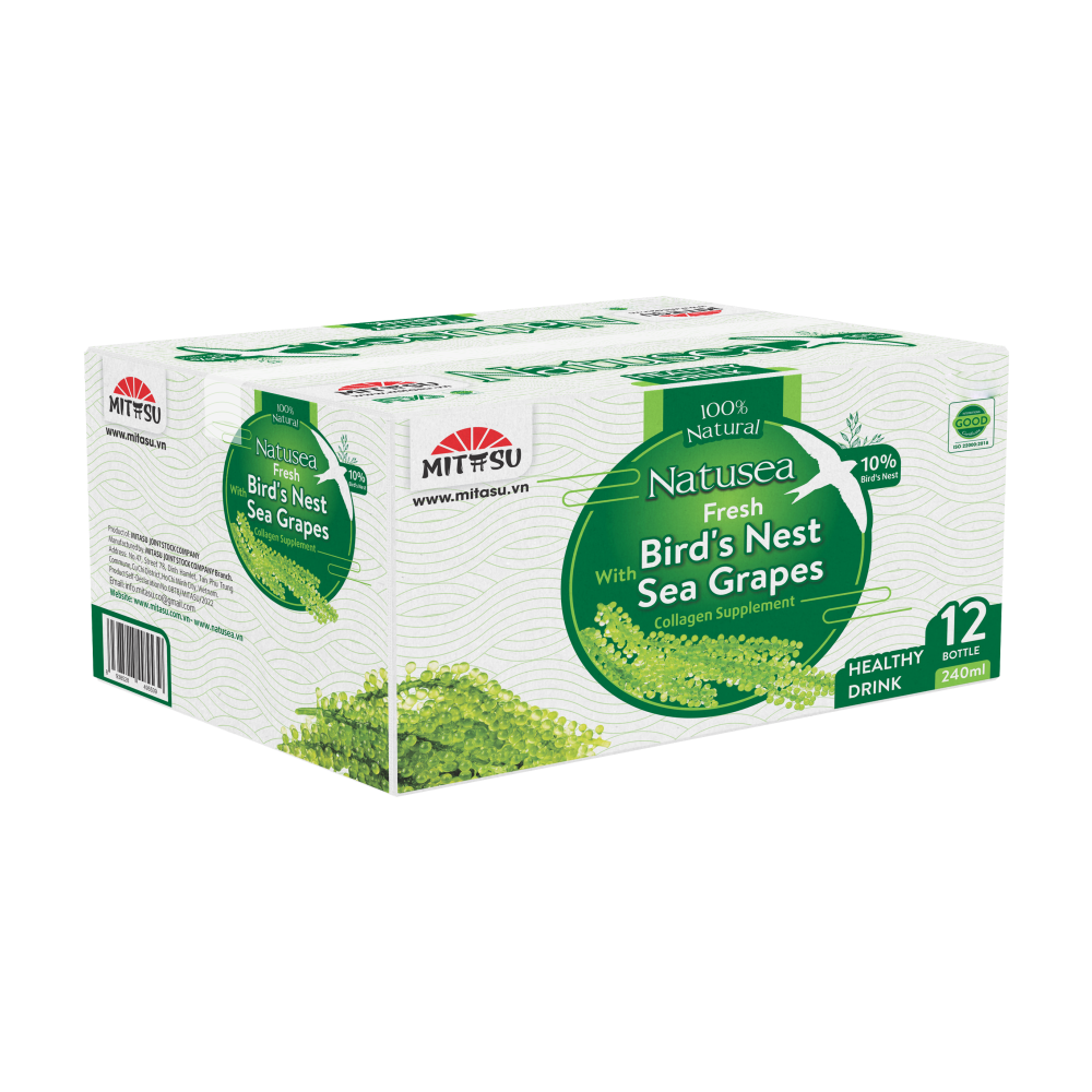 Fresh Bird'S Nest Fast Delivery Collagen Supplement Low-Fat Mitasu Jsc Carton Box Vietnam Manufacturer 8