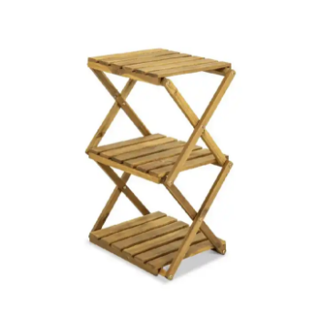 Eco Friendly Hot Selling Top Premium ACACIA 2-TIER FOLDABLE SHOE RACK BIG SIZE Best Quality Brand Supplier Wholesaler Vietnam 2