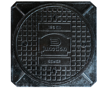 Manhole casting iron Municipal road nodular cover settlement prevention 800*900 garage rain high quality OEM ODM from Viet Nam 6