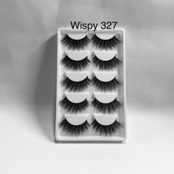 Wispy 7D 325 326 327 High Quality Professional Pre Made Fan Eyelashes From Vietnam Best Supplier  3