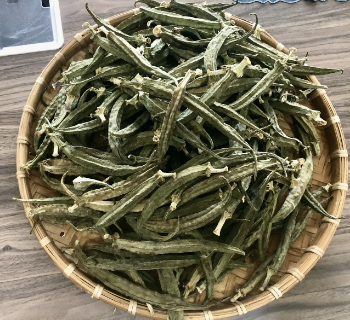 Dried Okra Vegetables Competitive Price raw ingredients using for many purposes TCVN packing in carton Asian Manufacturer 6