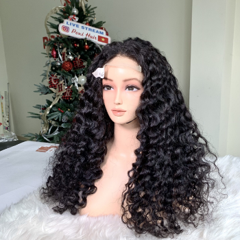 Natural Color Burmese Curly Wig Weft Hair Extensions human hair wigs 100% Human Hair Vendors Made In Vietnam 6