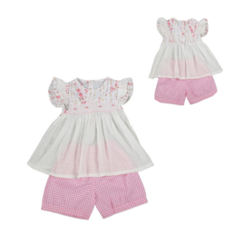 Good Price Best Choice High Quality Made To Order Clothing ODM And OEM For Baby Girl Short Sleeve Vietnam Manufacturer 1