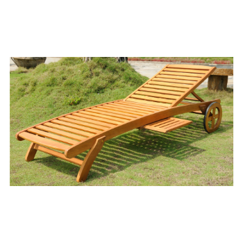 Waterproof Sun Lounger Low Moq Wooden Material Sun Loungers For Hotel Or Villa Modern Design Made In Vietnam Manufacturer 2