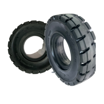 Solid Tire For Forklift 5.00-8 Tire Supply Reasonable Price Bearing Strength Strength Iso Customized Packing 3