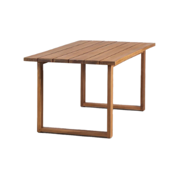 Exterior Dining Table U Wood Acacia Deck Furniture Factory Price Wood Outdoor Furniture Acacia Modern Style Made In Vietnam 3