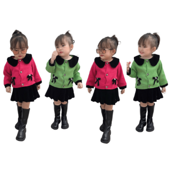 Clothes For Kids Easy To Waer 100% Wool Dresses New Fashion Each One In Opp Bag From Vietnam Manufacturer 3