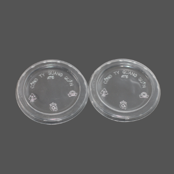 Fast Delivery PET PP Plastic Lids Dome Flat Lids Plastic Cup With Lids Transparent Factory Made In Vietnam 2